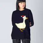 Amiのクリスマスの行進 アヒル Big Long Sleeve T-Shirt