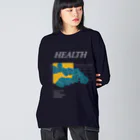 Parallel Imaginary Gift ShopのNational Health Championship ビッグシルエットロングスリーブTシャツ