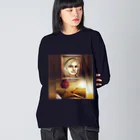 【ホラー専門店】ジルショップのアーティストジル(正方形) Big Long Sleeve T-Shirt