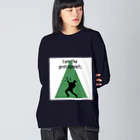 insparation｡   --- ｲﾝｽﾋﾟﾚｰｼｮﾝ｡の私が主役 ビッグシルエットロングスリーブTシャツ