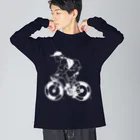 山形屋米店のピストバイクでポタリング Big Long Sleeve T-Shirt