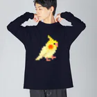 ブティック萌のおかめちゃん Big Long Sleeve T-Shirt