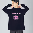 NIKORASU GOの台風の目＜レディコミ風＞ Big Long Sleeve T-Shirt