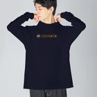 KENMAYA-storeオリジナルグッズのKENMAYAロゴ ビッグシルエットロングスリーブTシャツ