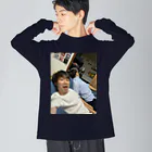 自撮りし過ぎて思ってるよ。のやまだ：9月の顔特別賞 Big Long Sleeve T-Shirt