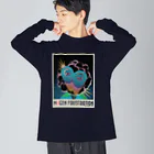 KEDARUGE EYEsのMUGEN FRUSTRATION Big Long Sleeve T-Shirt