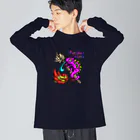 Feather stick-フェザースティック-のフェザースティック【Feather stick】 Big Long Sleeve T-Shirt