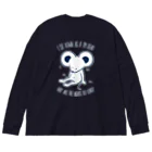  Millefy's shopのねずみの夜 ビッグシルエットロングスリーブTシャツ