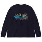 IZANAMI by Akane YabushitaのEl Océano（背景透明） Big Long Sleeve T-Shirt