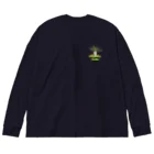 momoのPachypodium Gracilius Big Long Sleeve T-Shirt