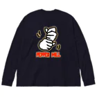 RISUTANのペッパーミル・パフォーマンス　WBC風ロゴ入り Big Long Sleeve T-Shirt