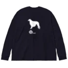 bow and arrow のボルゾイ Big Long Sleeve T-Shirt