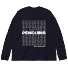 Icchy ぺものづくりのI LOVE PENGUINS Big Long Sleeve T-Shirt