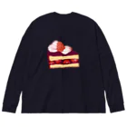 NIKORASU GOのショートケーキ Big Long Sleeve T-Shirt