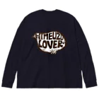 てとてととりのヒメウズラヴァー Big Long Sleeve T-Shirt