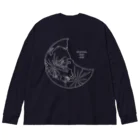 ShikakuSankakuのおつきさまもぐもぐ　白線 Big Long Sleeve T-Shirt