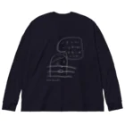 イエネコのO0 1_O -1+ /1 Big Long Sleeve T-Shirt