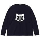 はちよんごのSHIRO ビッグシルエットロングスリーブTシャツ