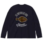 猫と釣り人のKAREI_EB_2CW Big Long Sleeve T-Shirt