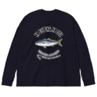 猫と釣り人のHIRAMASA_EB_2CW Big Long Sleeve T-Shirt