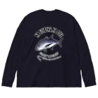 猫と釣り人のROUNINAJI_EB_1CW Big Long Sleeve T-Shirt