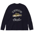 猫と釣り人のMAHAZE_EB_1CW Big Long Sleeve T-Shirt