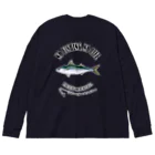 猫と釣り人のMASABA_EB_2CW Big Long Sleeve T-Shirt