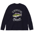 猫と釣り人のKYUUSEN_EB_1CW Big Long Sleeve T-Shirt