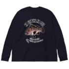 猫と釣り人のMAHATA_EB_1CW Big Long Sleeve T-Shirt