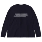 metaの縄文三角「行」  Big Long Sleeve T-Shirt