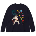 HIGEQLOのChogoro Brushing Big Long Sleeve T-Shirt