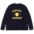 hpfull倶楽部のHAPPYFULL UNIVERSITY ビッグシルエットロングスリーブTシャツ