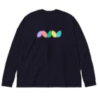 Andiamoのカラフルおいも Big Long Sleeve T-Shirt