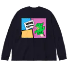 はちよんごのサボりたいサボテン Big Long Sleeve T-Shirt