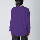 lilyamamのシェルティ：サイングレー Big Long Sleeve T-Shirt