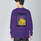 SOKICHISAITOのMORTORED WIRE FLOWER #backprint #yellowrogo  Big Long Sleeve T-Shirt