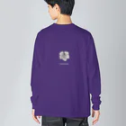 KAWANOのfavorite grape? ビッグシルエットロングスリーブTシャツ