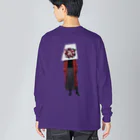 AUFATOKYOの頭の中はお花畑 Big Long Sleeve T-Shirt