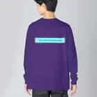 ♡BE HAPPY♡の恋する魚たち ビッグシルエットロングスリーブTシャツ