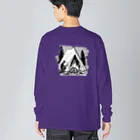 assorted boxのCAMPINGISAFRIEND 白字 Big Long Sleeve T-Shirt