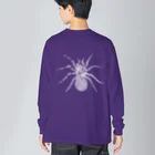 新谷べにのルブロンオオツチグモ白＋ Big Long Sleeve T-Shirt