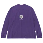 KAWANOのfavorite grape? ビッグシルエットロングスリーブTシャツ