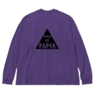 piece of paper skateboardingのpiece of paper skateboarding Big Long Sleeve T-Shirt