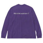 #Me-tag me-のPlumeria Big Long Sleeve T-Shirt