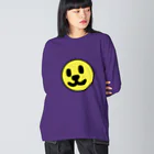 週刊少年ライジングサンズのSmile Face ビッグシルエットロングスリーブTシャツ