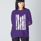 DOTEKKOのT-29 monochrome type:E-W Big Long Sleeve T-Shirt