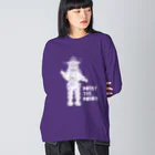 stereovisionのロビーザロボット ビッグシルエットロングスリーブTシャツ