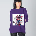 zaisuのミステリアス２ Big Long Sleeve T-Shirt