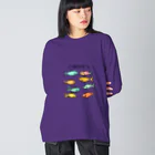 cocolifeのハローさかなクン Big Long Sleeve T-Shirt