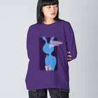 りしのみせ。のヘビースモーカーUSAOと女のグッズ Big Long Sleeve T-Shirt